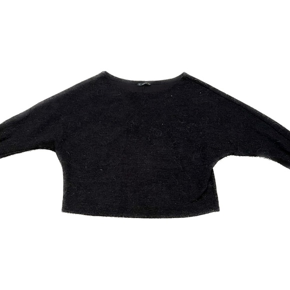 🌸SHEIN BLACK OVERSIZED CREWNECK SEEATER WITH GOLD BUTTONS SIZE EXTRA SMALL - Picture 1 of 3